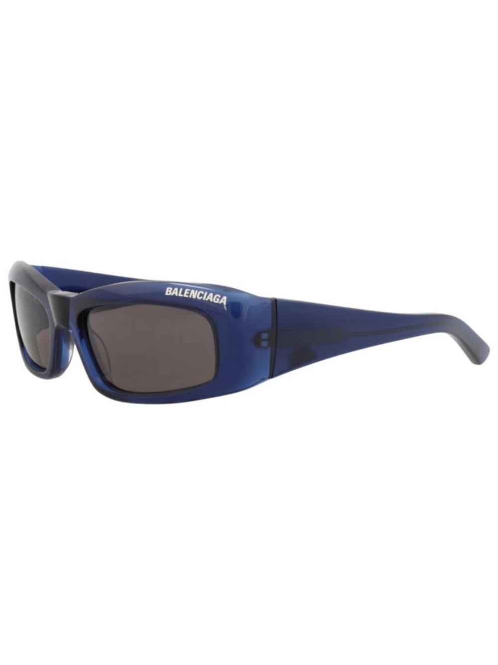 New Balenciaga Women's Sunglasses Square Rectangle Recycled Acetate Frame Unisex